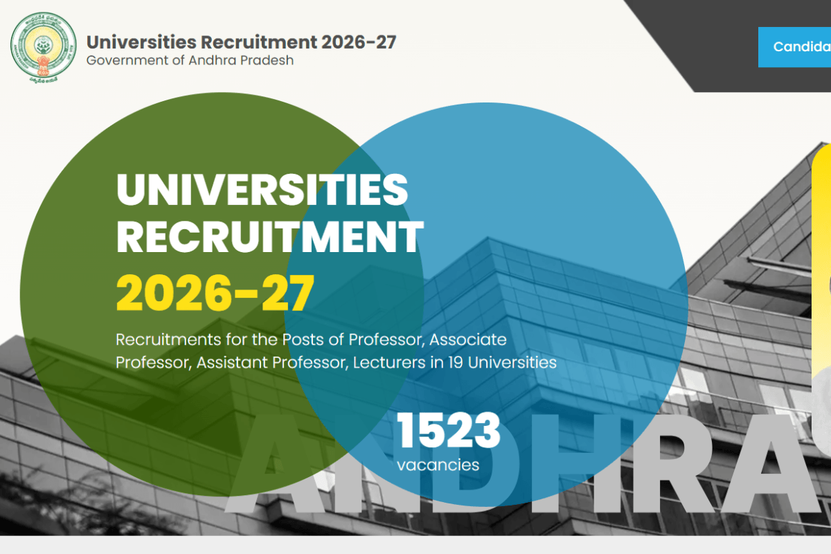 AP Universities Recruitment 2026 Eligibility List