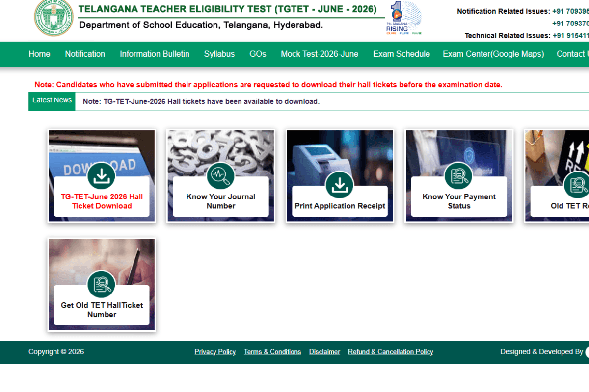 TG TET Answer Key June 2026